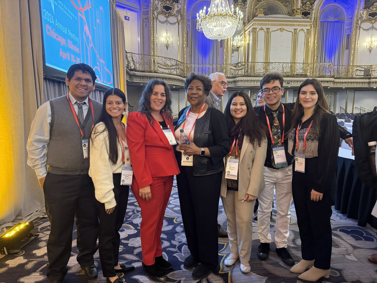 Incredible day 1 @ #SRACHICAGO2024. Such an honor to meet and hear Margaret Beale Spencer speak! <a href="/SRAdolescence/">Society for Research on Adolescence</a>