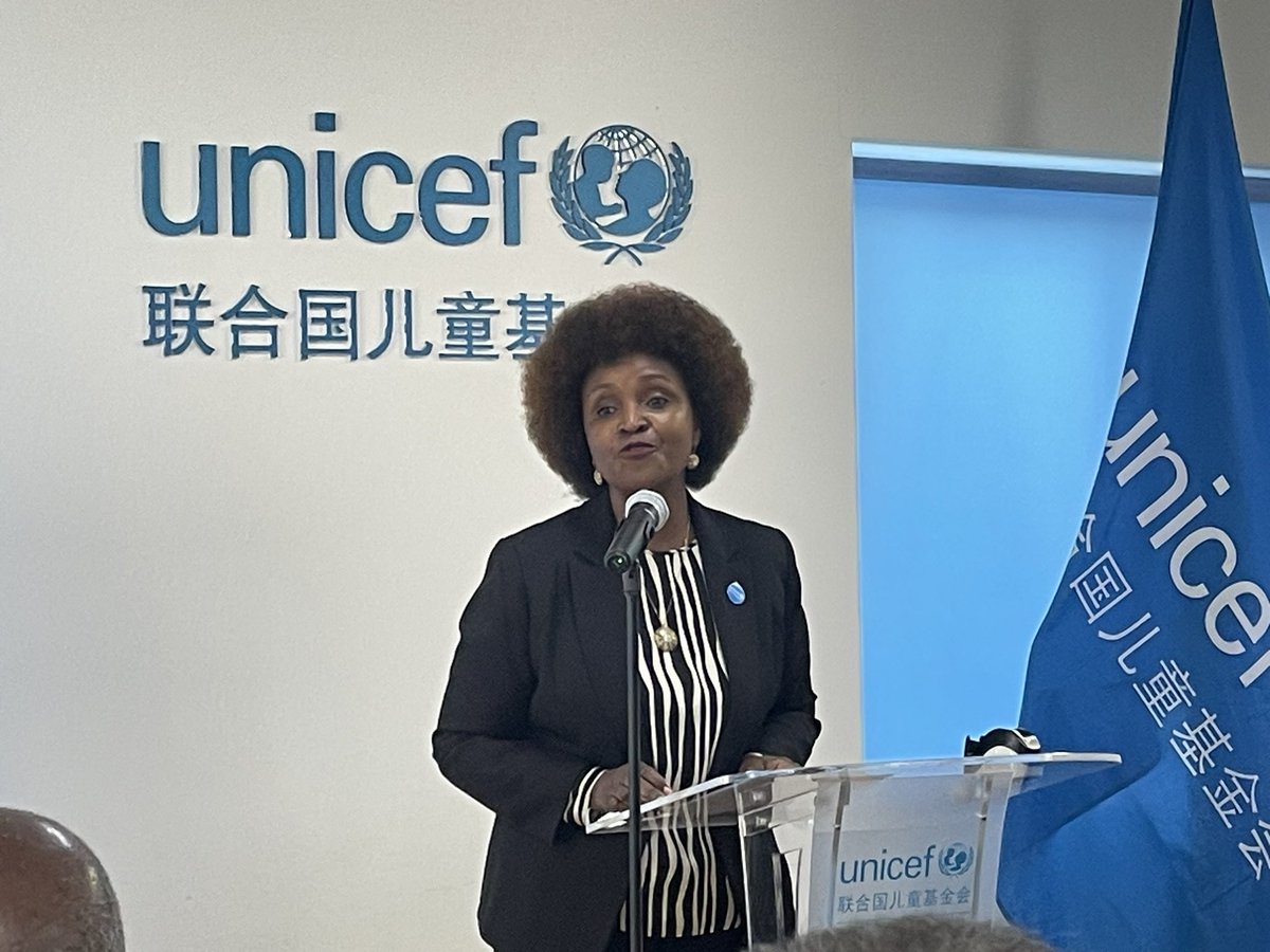 #Iceland 🇮🇸 is a member of the #UNICEF Executive Board in 2024 and UNICEF is one of the priority multilateral development organisations with which Iceland has a framework agreement. I thank @UNICEFChina for the annual briefing on its important work and future key priorities.