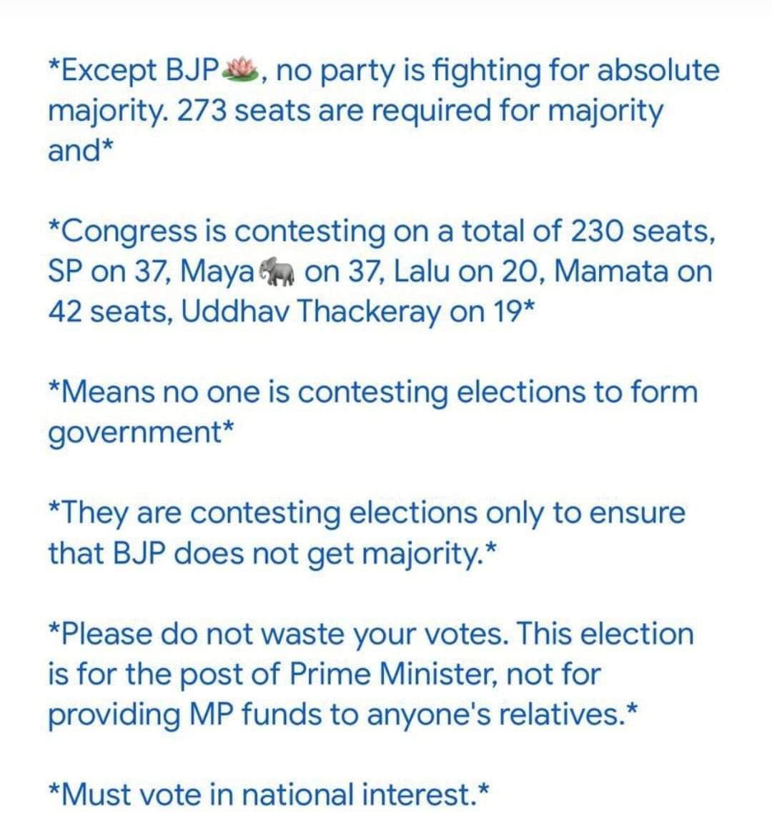 There is too much of misplaced optimism fanned by social media and leftist mainstream media on the prospects of I.N.D.I. Alliance! There is no way a Khichidi Sarkar is visible in the horizon. #PhirEkBaarModiSarkar