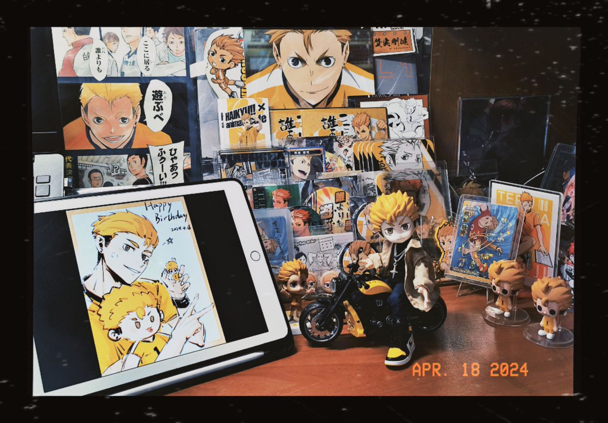 Amu57D's tweet photo. #照島遊児生誕祭2024 #照島遊児 #照岛游儿
生日快乐小鹦鹉！新的一年也要开开心心！ https://t.co/J6IYODQpfP