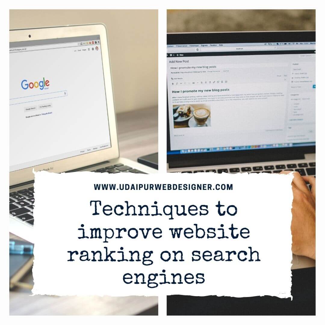 Udaipur Web Designer provides helpful Techniques to improve website ranking on search engines by Search Engine Optimization (SEO).
udaipurwebdesigner.com/techniques-to-…
#UdaipurWebDesigner #SearchEngineOptimization #SEO #OnPageSEO #OffPageSEO #TechnicalSEO  #WebsiteRanking #SearchEngine