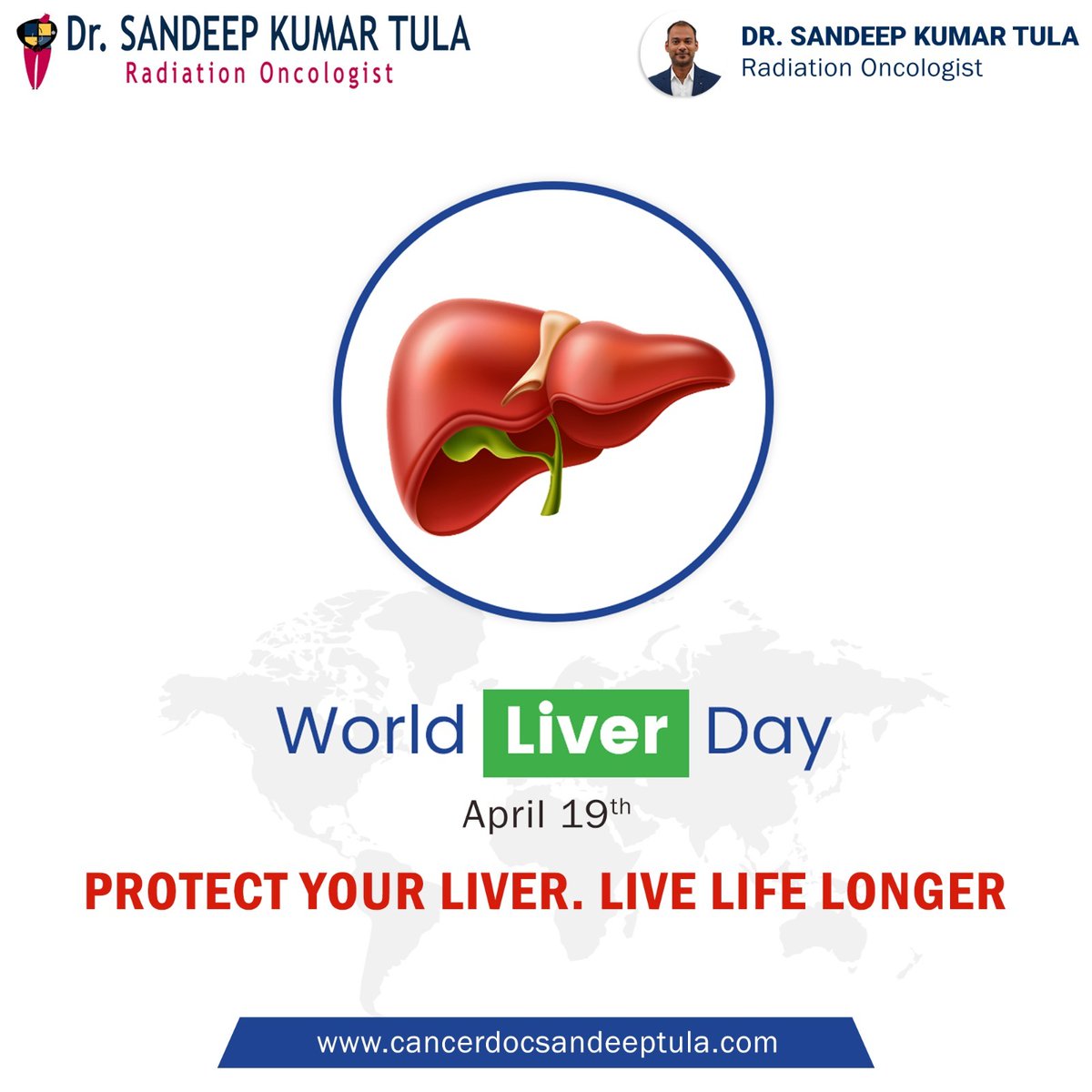 A healthy liver leads to a happier life. 
Let's raise awareness and take action this World Liver Day.

#WorldLiverDay #LiverHealth #HealthyLiver #LoveYourLiver #LiverAwareness #LiverCare #LiverWellness #KeepYourLiverStrong #LiverAware 

cancerdocsandeeptula.com