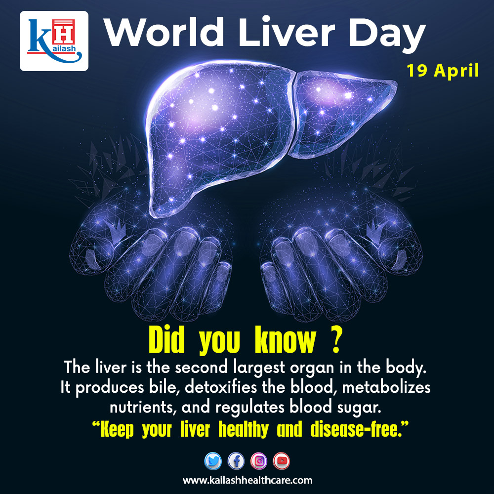 Today, on #WorldLiverDay, let's emphasize on the importance of liver health as our liver plays a crucial role in detoxification, metabolism, and overall well-being. Adopting healthy lifestyles, promoting liver screenings and supporting research for liver diseases prevention and