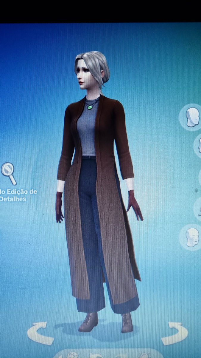 deldenlion's tweet photo. Tentei fazer a boneca de Bloodborne no The Sims 4 básico sem mod, sem extensão sem nada, saiu assim, ficou parecida? Não, mas é isso aí https://t.co/yZvliSuGQS