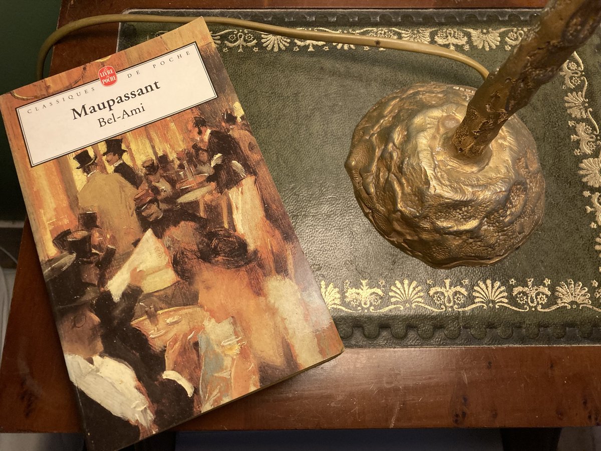 SchnockRevue's tweet photo. Maupassant - "Bel-Ami"
#vendredilecture #alicter #maupassant #spoiler #megaspoiler https://t.co/GmabPVpfDe