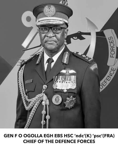 TRANSITION We join the nation in mourning the loss of General Francis Ogolla, the Chief of Defence Forces, and the KDF team who had accompanied him Pole sana to our @UlinziStarsFC counterparts. May the souls of all those who have departed Rest In Peace