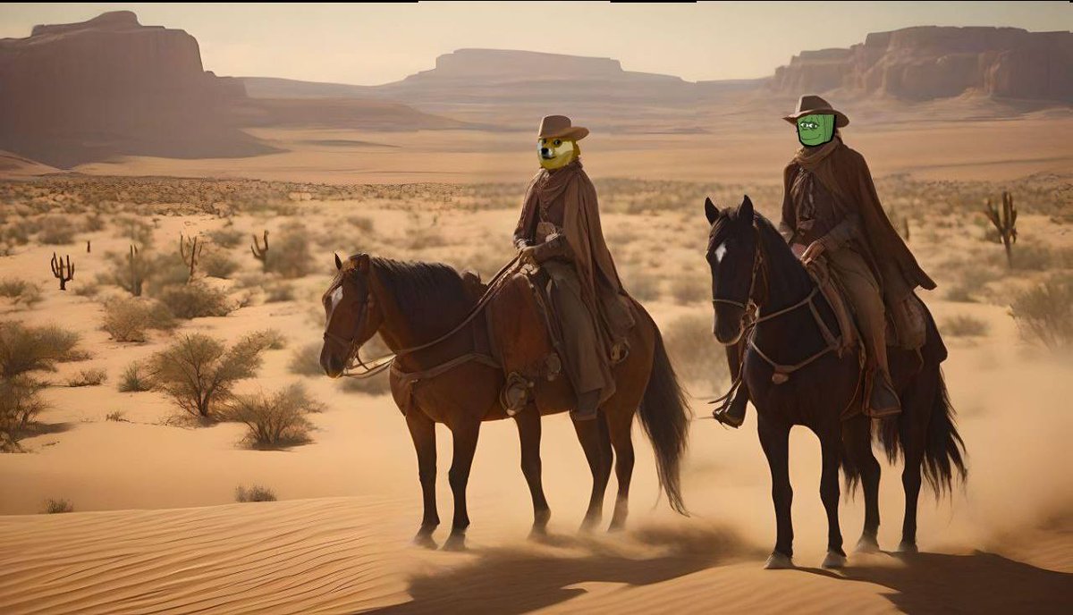 Afternoon, cowpokes! $Mone and $Shiba are back on the treasure trail in the wild West. 🌵 

Will they outsmart the outlaws and strike it rich? 🤠💰 

Check out MONE-USDT trading on OrangeX: [orangex.com/spot/MONE-USDT…] 🌟

#MoneAdventures
#TreasureHunt 
#WildWestWonders
#Shiba