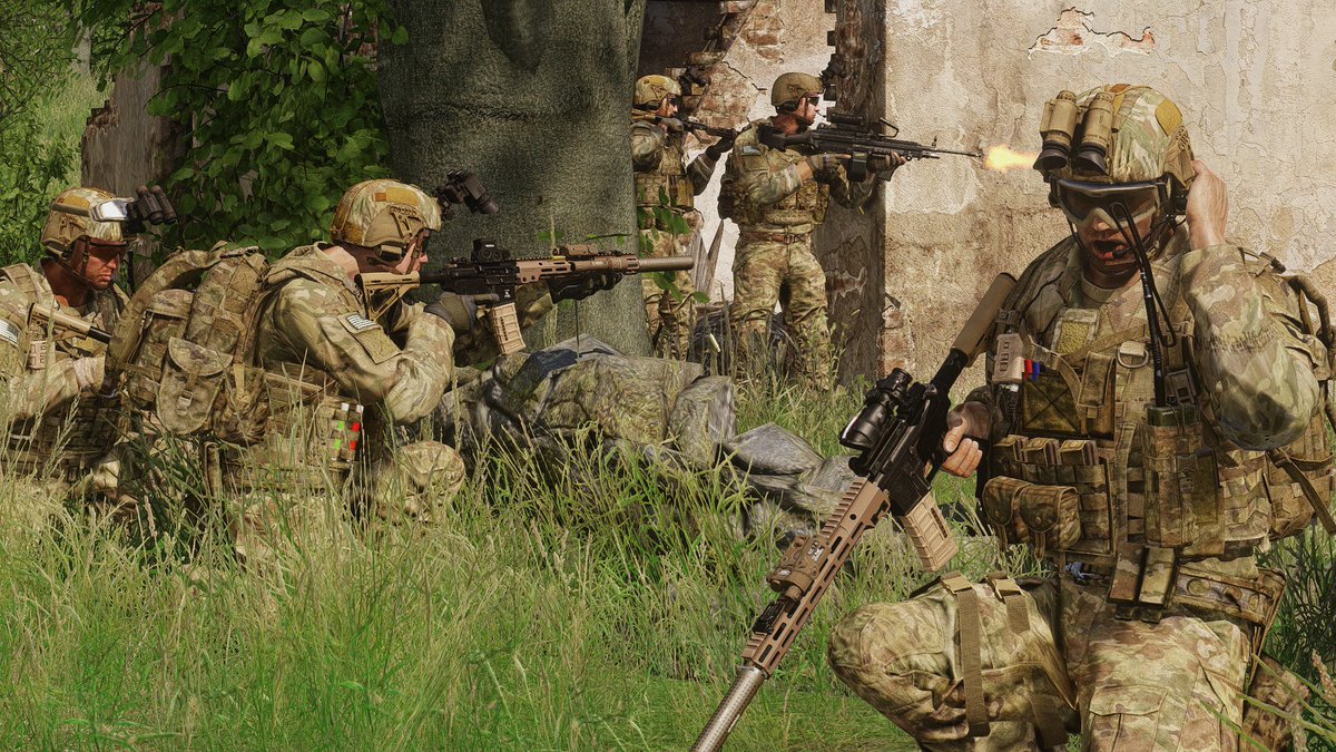 BREWING STORM

US 101st Airborne soldiers taking part in Exercise Electron '24 alongside NATO forces, working as a deterrence to growing CSAT influence in the region. 

July 1st, 2024
Nadbor, Livonia.

#arma3 #armaphotography #armaartwork