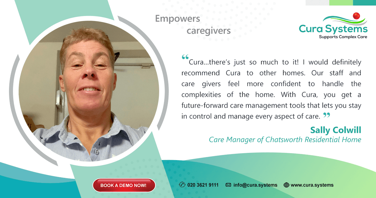 Chatsworth Residential Home shines with Cura! Their dedicated staff and caregivers feel more confident than ever in handling the complexities of care.  Find out more: rb.gy/7umyh #CuraSupportsComplexCare #CustomerCare #AssuredSupplier