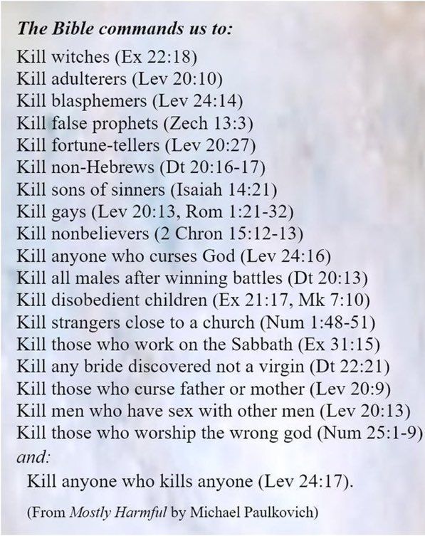 thalesnemo's tweet photo. @Mikethewander1 @KellyPearsall3 #Godisnotgreat➡️
“Religion poisons everything!”- Christopher Hitchens➡️
https://t.co/YESbNznjKz
➡️ Religion was created by a Con who met the first Fool .- Mark Twain - ➡️ “Religion is based on the idea that God is an imbecile.”— Noam Chomsky https://t.co/FZjM0GwFyH