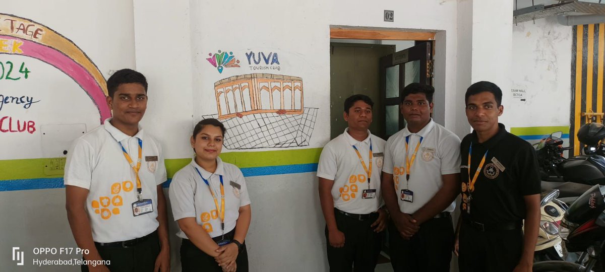 Yuva Tourism club Regency college of hotel management, Hyderabad organised painting and poster making activities on Heritage structures of India. The events are organised to mark the World Heritage Day. @kishanreddybjp @indiatourism_ch @Yuva_Tourism @incredibleindia @tourismgoi