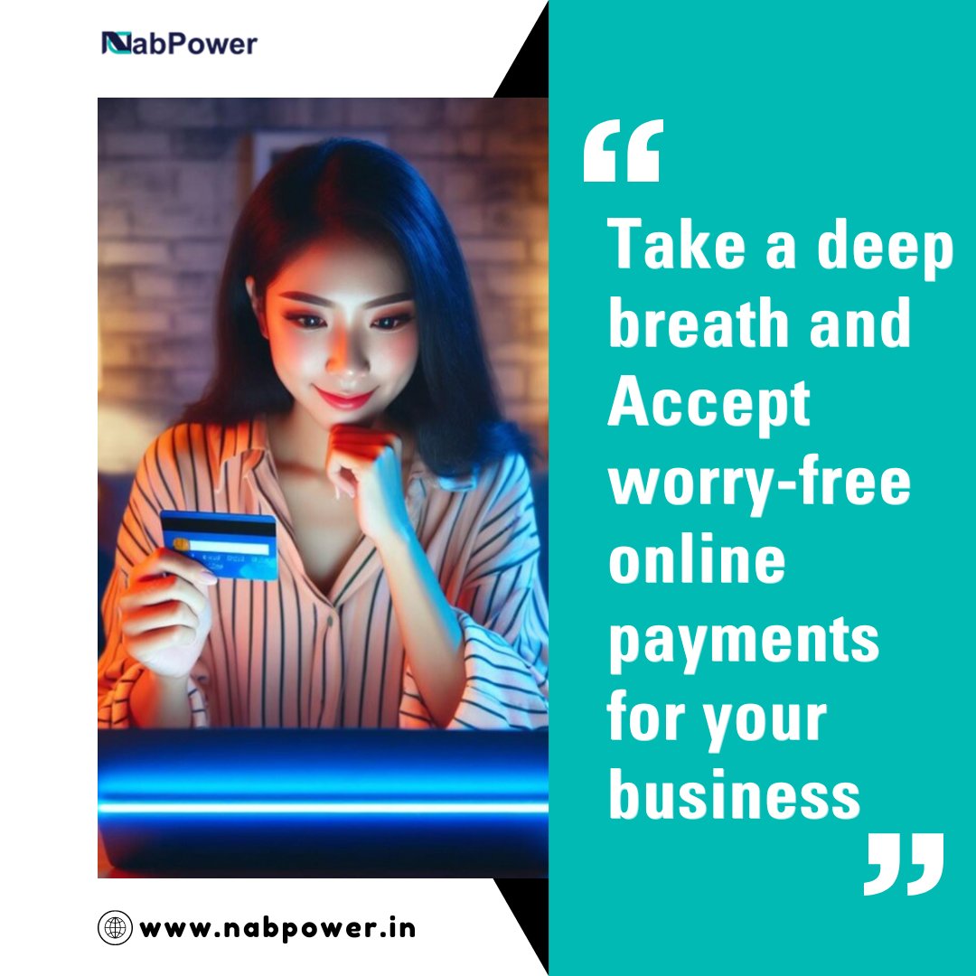 Relax and trust us to handle your online #payments smoothly. With our secure payment gateway, you can accept transactions worry-free, knowing your #business is in good hands.

#SecureTransactions  #SmoothTransactions
#PaymentSolutions 
#BusinessGrowth #SecureCheckout