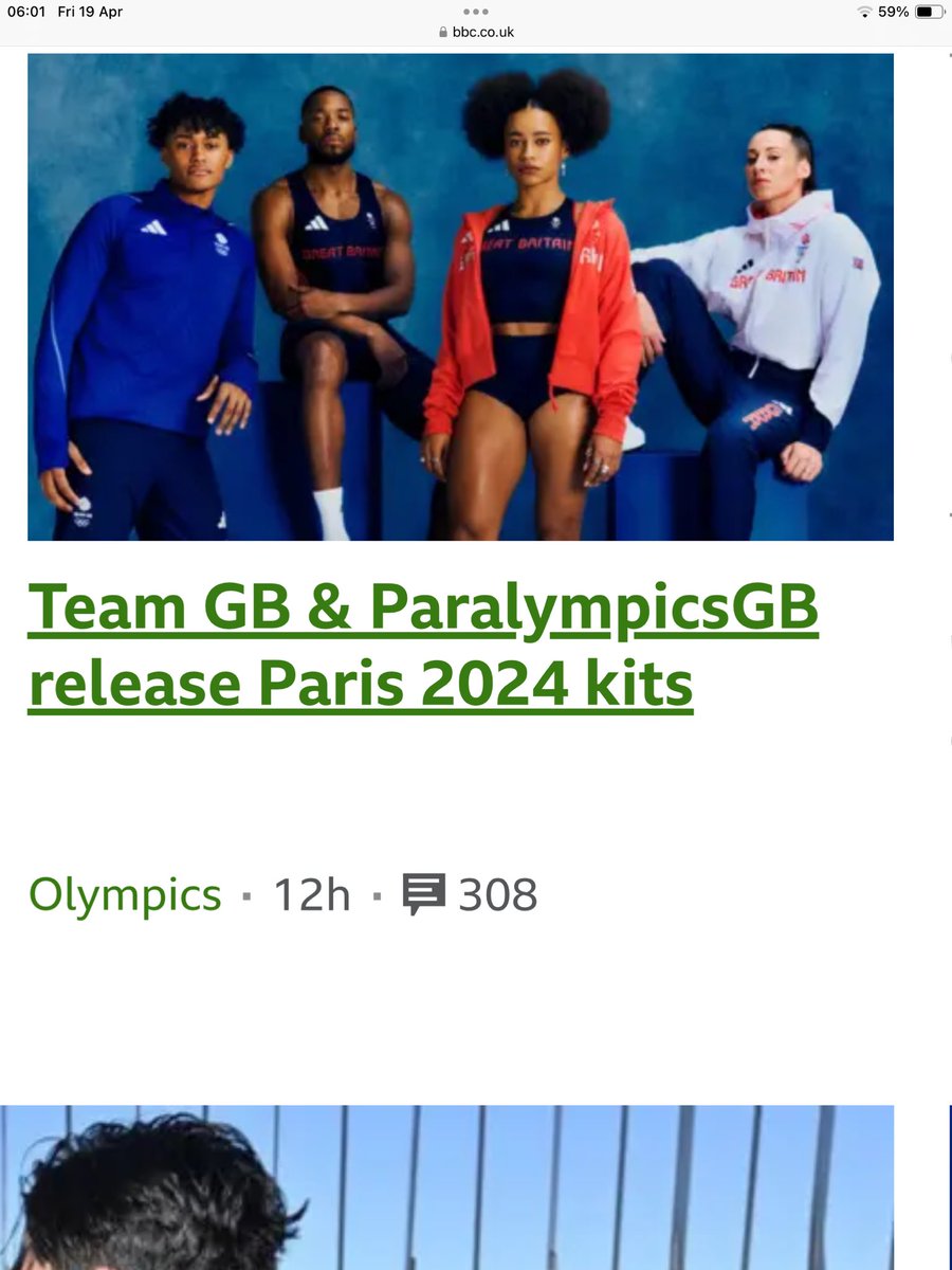 Why are white people becoming increasingly invisible in this country? Why is it always Black people who are chosen to highlight “diversity* but not Asians? #paralympics #TeamGB #diversity