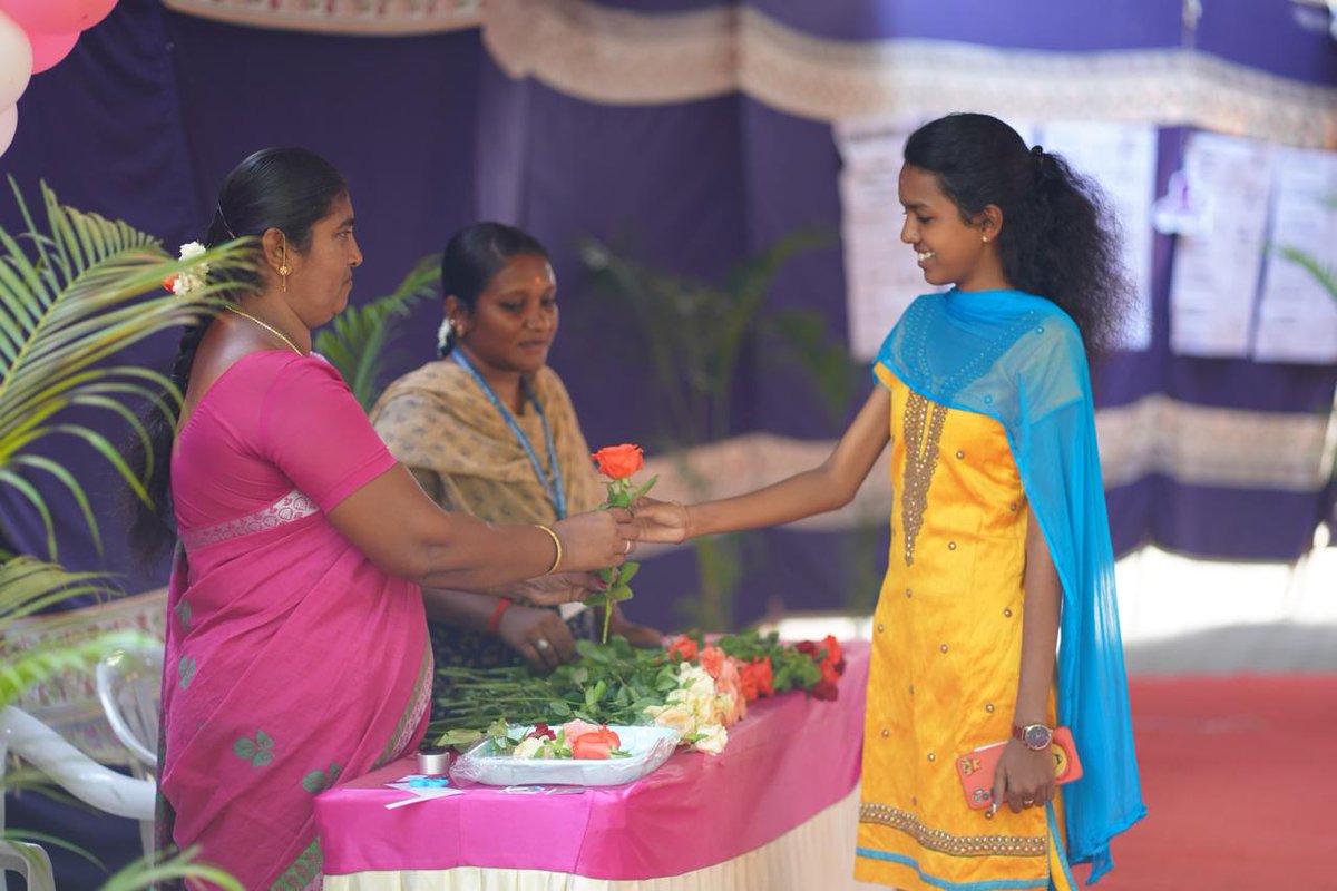 ErodeSVEEP's tweet photo. Empowering Every Vote: Experience Our Model Polling Station! 🗳️ Staffed entirely by women, this polling booth showcases the strength and leadership of women in democracy. Cast your vote and be part of the change! 
#VoteErodeVote #GoVoteTN #TNElections2024 #SVEEP #ECI https://t.co/aiYMqvJU7t