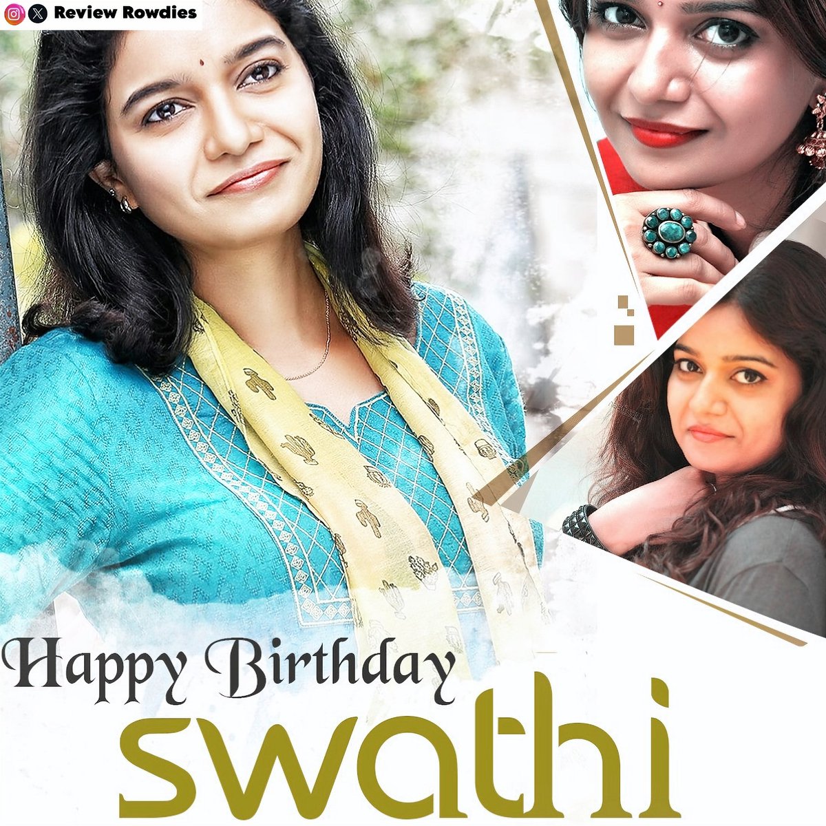 Wishing Swathi Reddy A Very Happy Birthday

#HappyBirthdaySwathiReddy #HBDSwathiReddy #SwathiReddy #ColorsSwathi #Reviewrowdies
