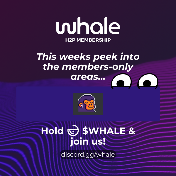 🐋 Dive into our member-only channels where communities intersect! Exclusive areas for engagement can be found below the surface where holding members share insights and earn extra $WHALE tokens for contributing to the conversation #CYBERKONGZ #Halving2024 #SocialFi