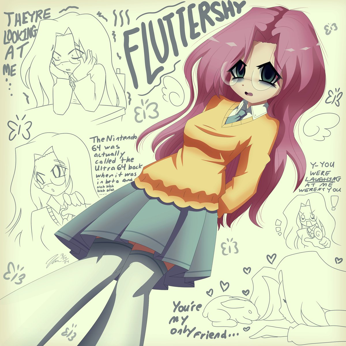 femcel fluttershy