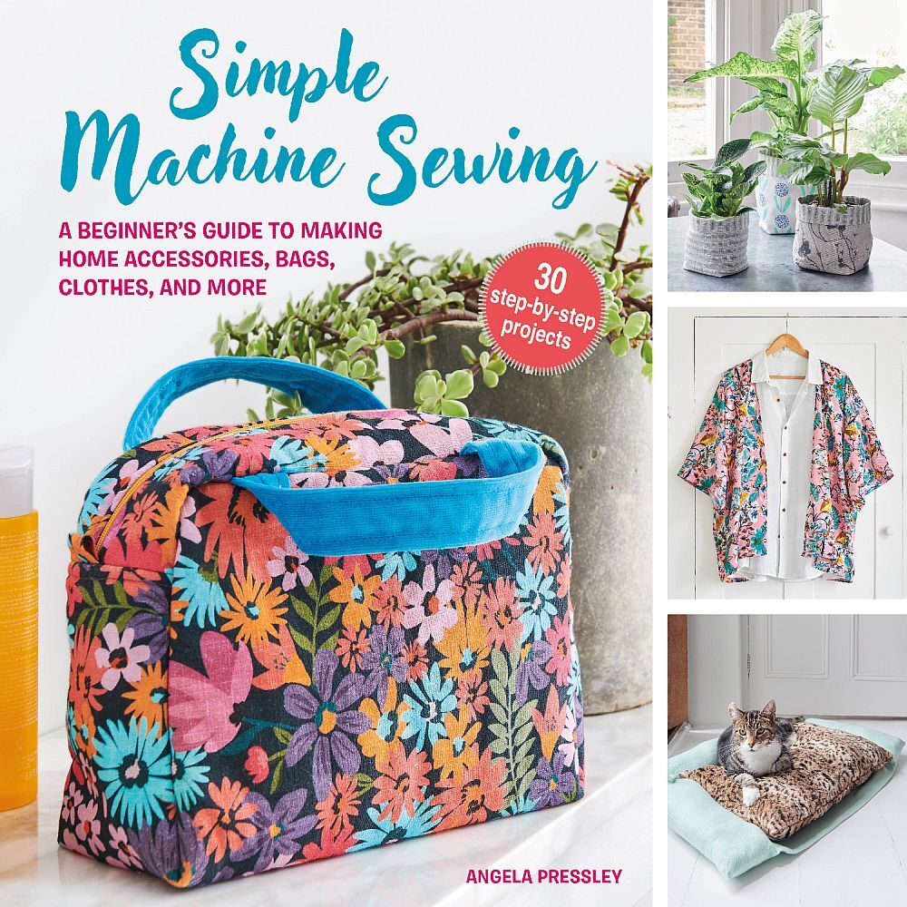#ad 
In Simple Machine Sewing, expert #sewing teacher Angela Pressley shows you how to make 30 stunning accessories, garments and home furnishings. Use code SIMPLEMACHINESEW to get your copy for £11 + free P&amp;P (UK only, while stock lasts). Head to bit.ly/4aDDDIK