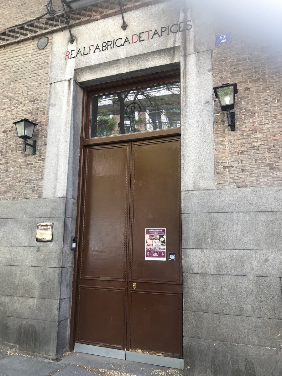 🇪🇺 Visitamos la Real Fábrica de Tapices con nuestros amigos Erasmus+ del Centro de Educacion de Personas Adultas Bayrakli de Esmirna, Turquía 🇹🇷  @realfabricatapices #madrid #madridespaña @sepie_gob @euprojects_erasmusplus