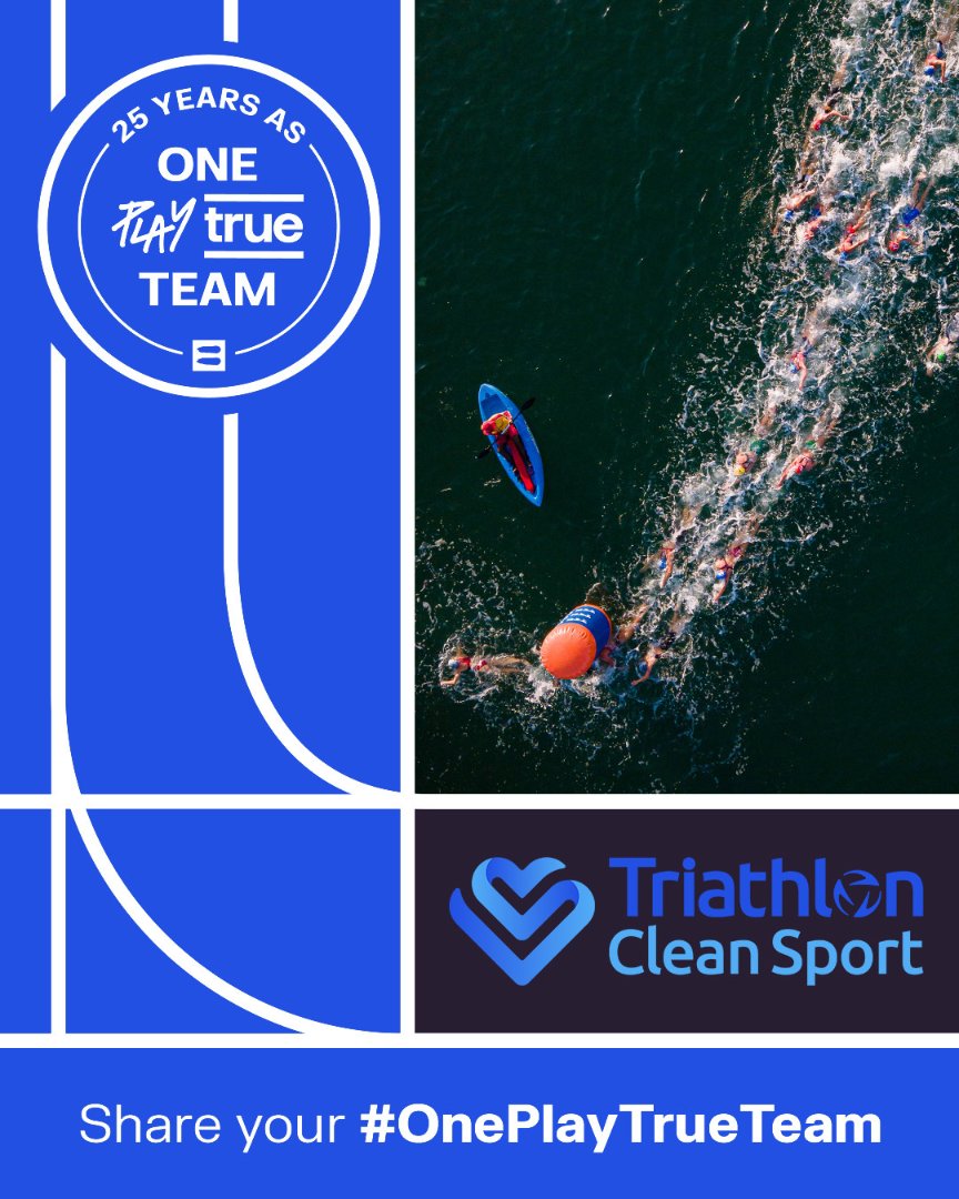 Play True Day 🤝 It’s about being honest with yourself and others. We’re proud at World Triathlon to come together with all sports globally as a team playing for clean sport. Join us as we join @wada_ama in celebrating 25 years of Playing True and keeping sport clean and fair…