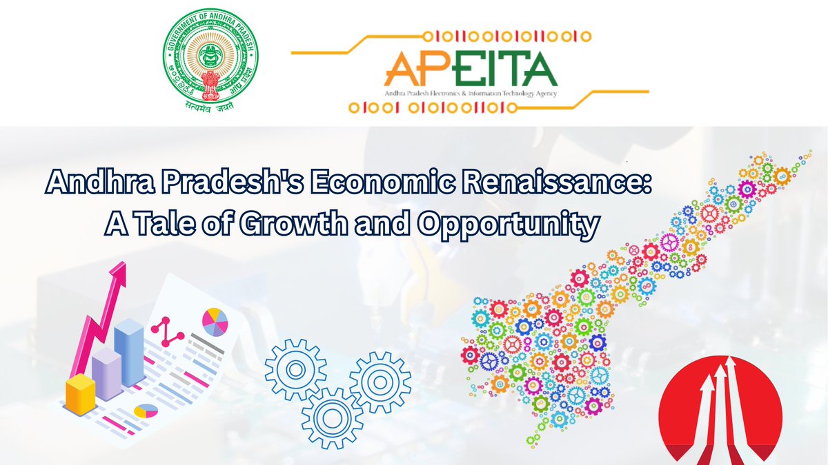 Discover the economic resurgence of Andhra Pradesh! From booming industries to robust infrastructure, the state is paving the way for growth & opportunity. Read more about its journey towards prosperity: bitly.ws/3iiVy #AndhraPradesh #EconomicDevelopment #Infrastructure