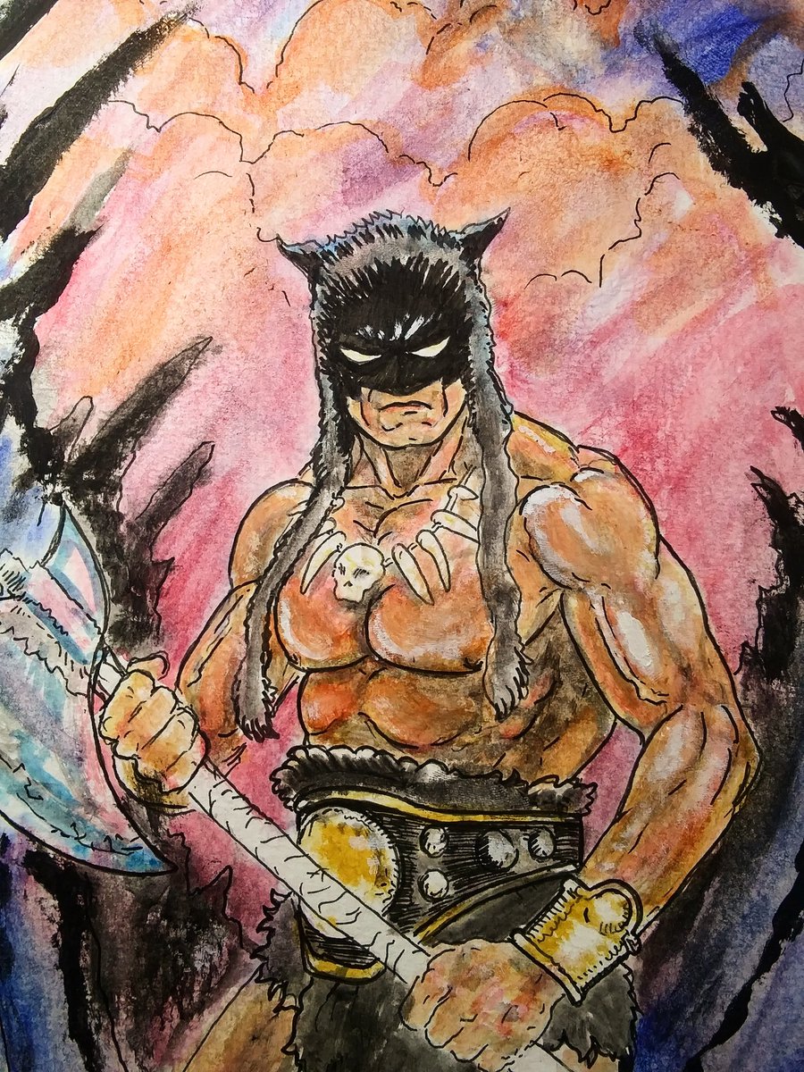 helroddlux's tweet photo. #fireandice #Frazetta #Mandalorian #fourcolor
@fcfcomics @frazettagirls
#FCFCoversforliteracy #freecomicbookday
@ECFNJ #paint #ink https://t.co/ISS6qoVdA8