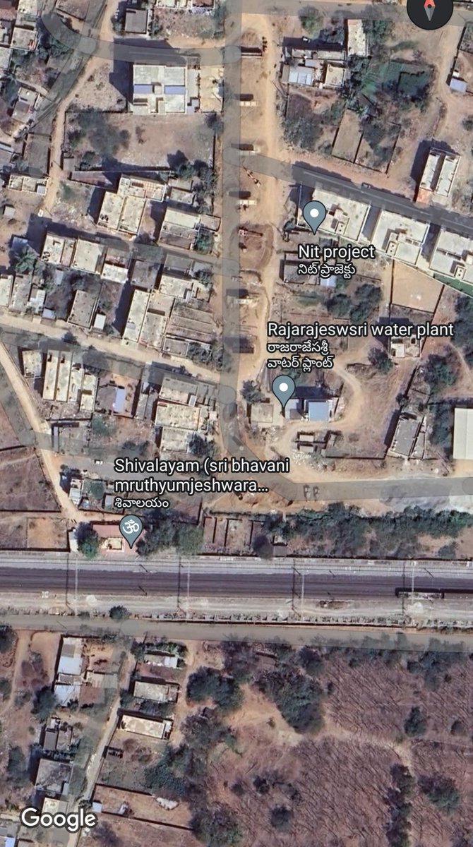 A new flyover on railway line near kazipet dharga has been updated on Google maps @warangal @kazipet @hanamakonda @kazipet_junction