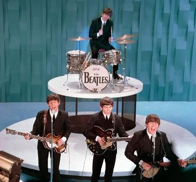 #TheBeatles performing at their first appearance at The Ed Sullivan Show, 9th February 1964