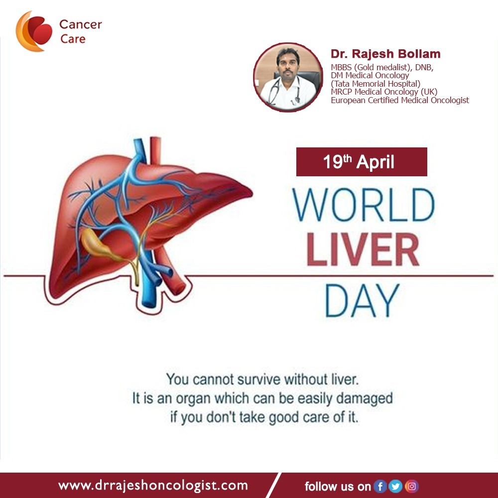 A healthy liver is the key to vitality and longevity. Let's celebrate World Liver Day #WorldLiverDay #LiverHealth #HealthyLiver #LoveYourLiver #LiverAwareness #LiverCare #LiverWellness #KeepYourLiverStrong #LiverAware #LiverSupport #LiverLove drrajeshoncologist.com