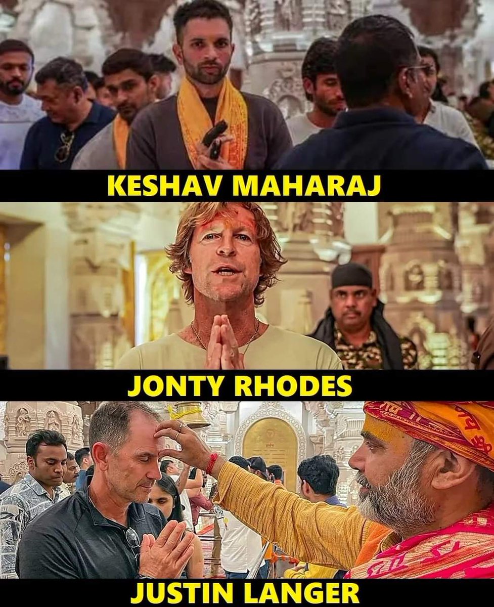 Foreign Cricketers In Ram Mandir 🚩😍