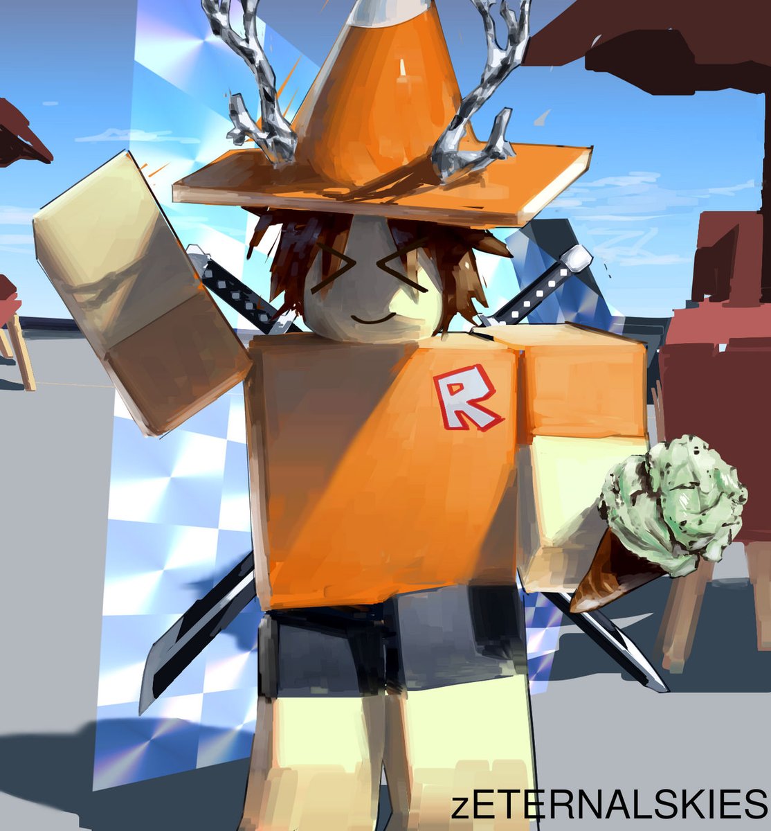 cone guy

#roblox #robloxart