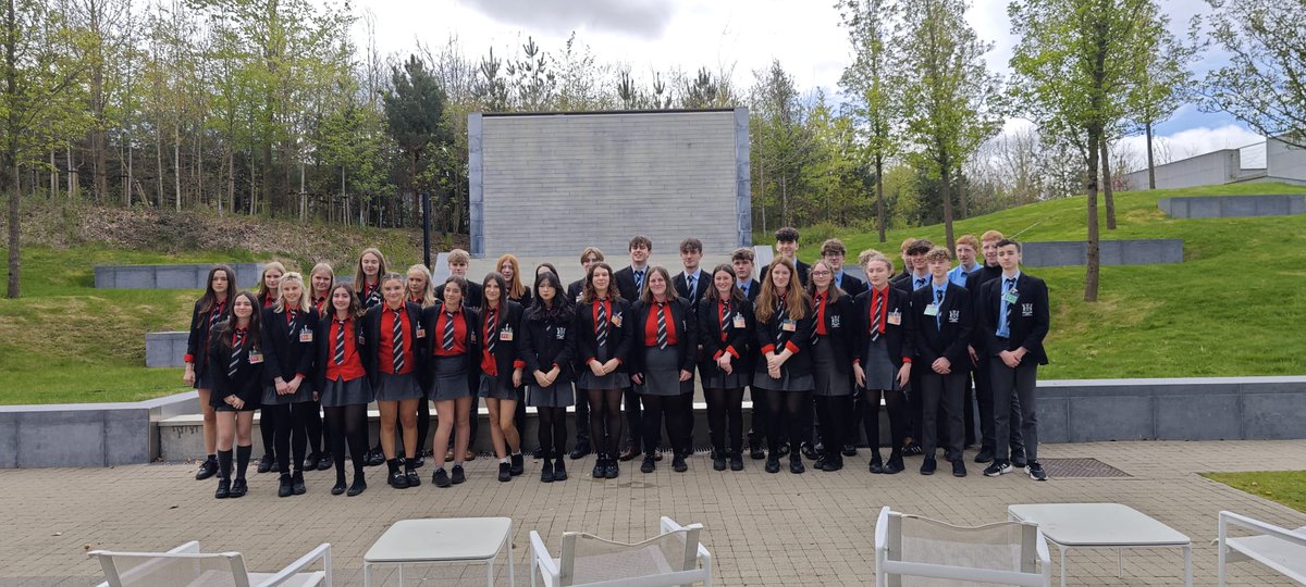 Well done to a group of TY students who spent the day at Apple HQ in Cork yesterday.