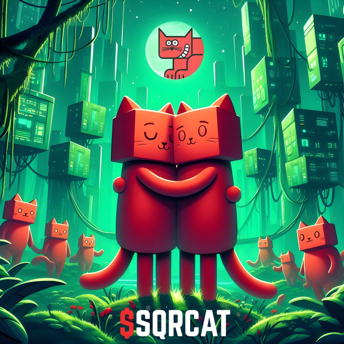 Adeanharr's tweet photo. @YisusCryptos The next millionaire $SQRCAT #MAXIMUM_FELINITY https://t.co/f2f5YkFdQR