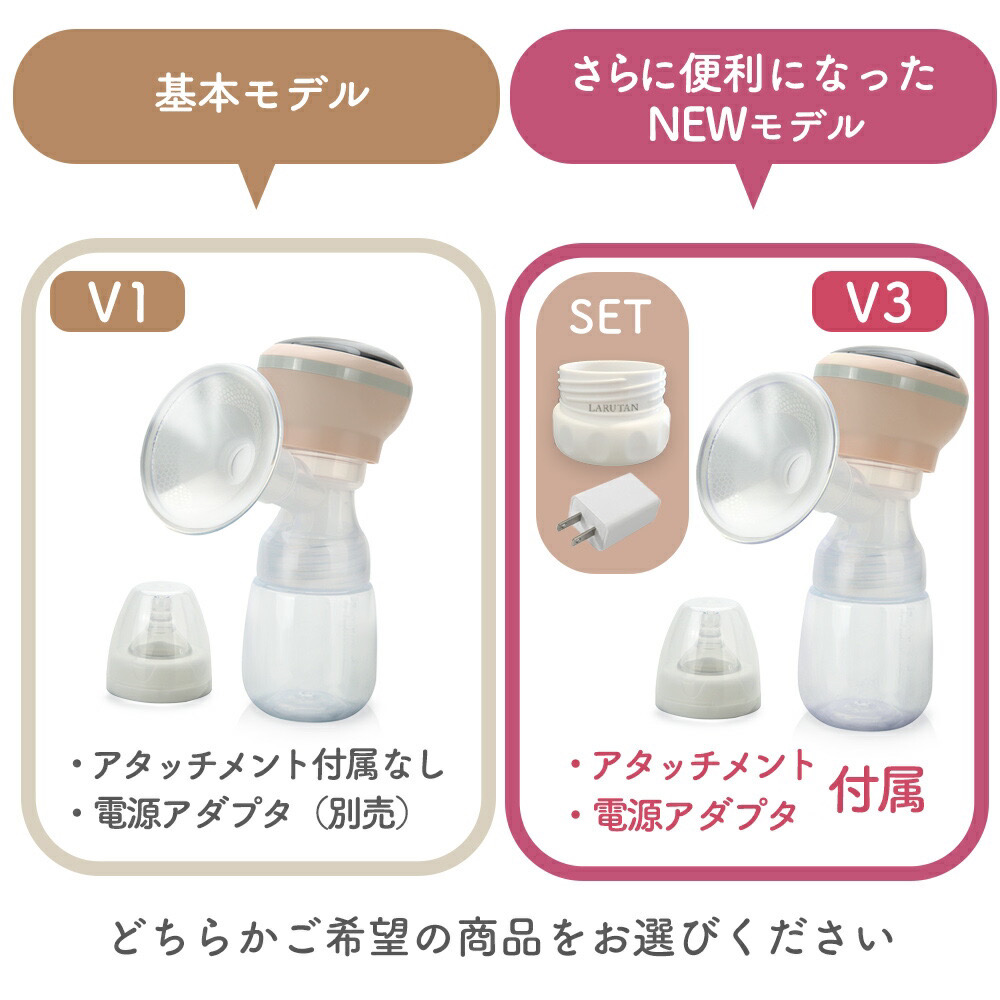 LARUTAN電動搾乳器（新品未使用） 未使用あり】電動搾乳機/自動搾乳機〈LARUTAN〉 - メルカリ