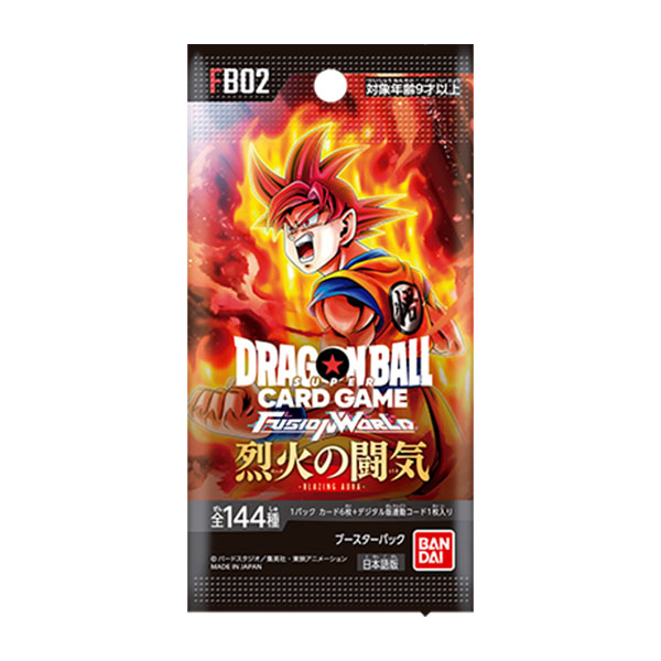 toeianime_shop's tweet photo. ☆お知らせ☆
「ドラゴンボールスーパーカードゲーム フュージョンワールド ブースターパック『烈火の闘気』」の抽選販売を行います。 
抽選申込期間：4月19日(金)～4月21日(日) 23:59
詳しくはお知らせページをご確認ください。 
https://t.co/v01RLEZw9Q
#ドラゴンボール 
#フュージョンワールド https://t.co/pu2XHDxuuW