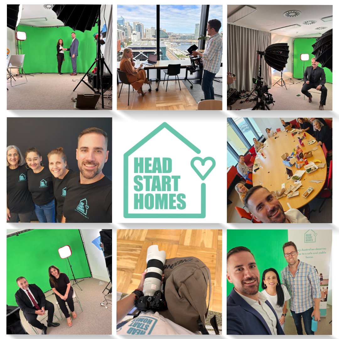 Incredible film day at Lendlease Barangaroo last week! Big thanks to Jessie Lenson & team for hosting and Hugh Fenton for the amazing shoot. 🎥🏠💚

#BuildingHope #HeadStartHomes #HomeOwnership #CommunitySupport #StakeholderEngagement #FilmDay