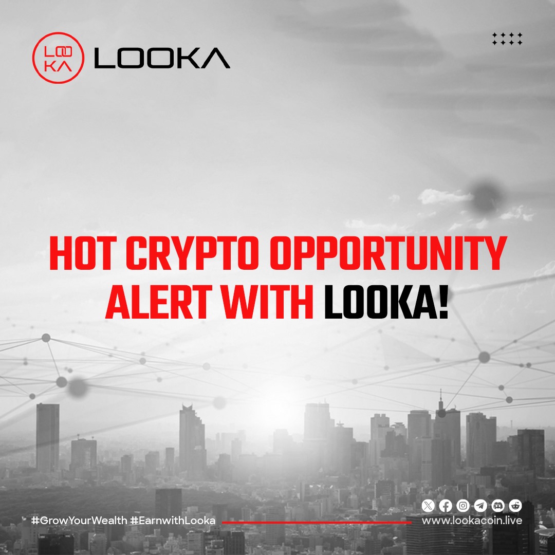 looka_live's tweet photo. Get ahead in the crypto space with Looka: your gateway to dynamic earning potential. Stake your claim and watch as opportunities soar like cityscapes. Begin now for tomorrow's fortune.
#lookacoin #FutureIsCrypto #EarningSkyline https://t.co/UduTlq0mjq