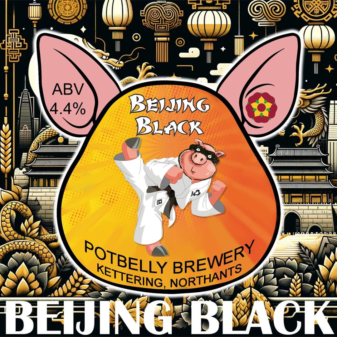 BEIJING BLACK 4.4% A Strong dark mild, Mild but not Meek!! “Supreme Champion” potbellybrewery.co.uk/beer-beijing-b… #beijing #black #beer #realale