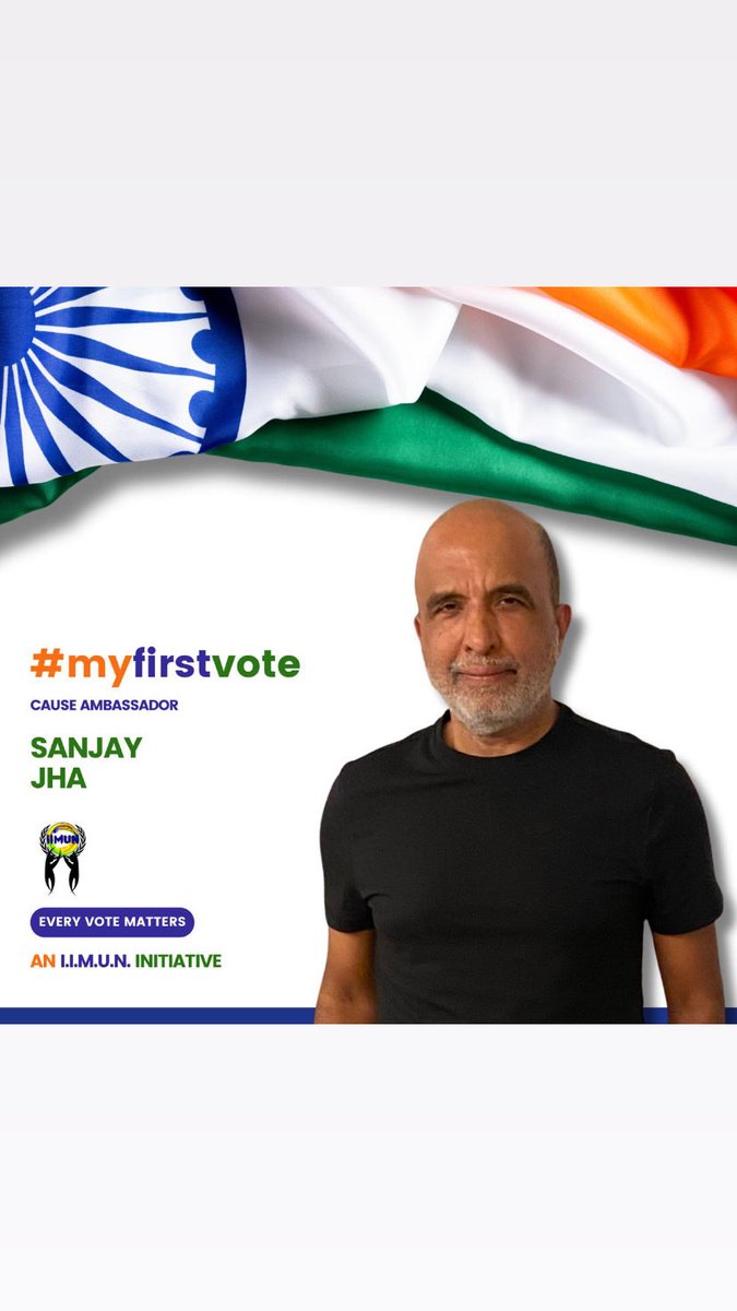 Vote for change. Vote for freedom from hate, anger and fear. Vote for the India we deserve. Vote for oneness. Vote for the greatest Indian ever born, Mahatma Gandhi.