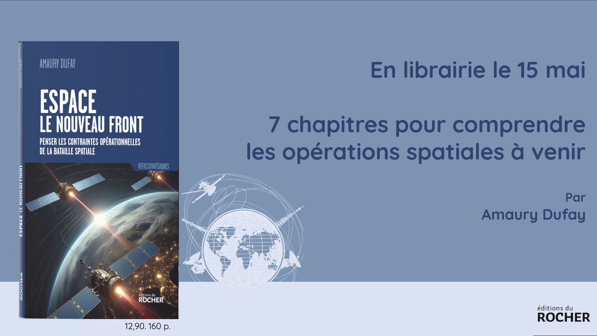 Cher tous, je suis fier de vous annoncer que 'Espace: le nouveau front', mon premier livre aux éditions du ROCHER, est aujourd'hui disponible à la pré-commande! 💻 Acheter en librairie partenaire ou en ligne (Amazon & Fnac): editionsdurocher.fr/product/131210… #VendrediLecture 1/6🧶📖👇