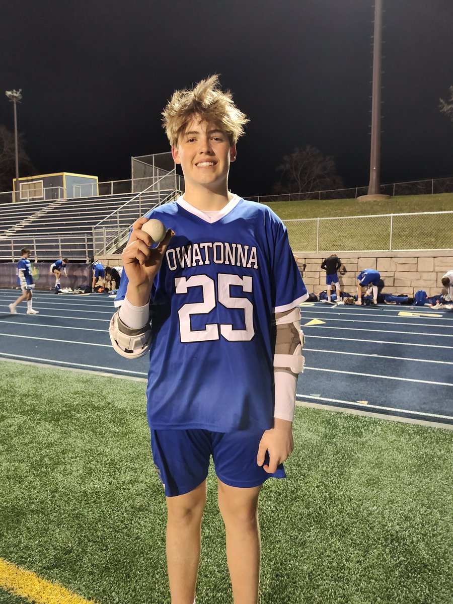 Wyatt Macy had his first varsity goal tonight!