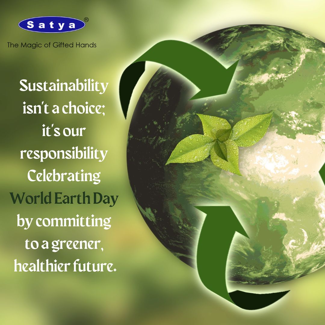 On World Earth Day, we honor our responsibility to the planet by embracing sustainability. Together, let's sow the seeds for a brighter, more eco-conscious future.

#SustainabilityMatters #EarthDayEveryDay #GreenLiving #EnvironmentalResponsibility #ClimateAction #GoGreen