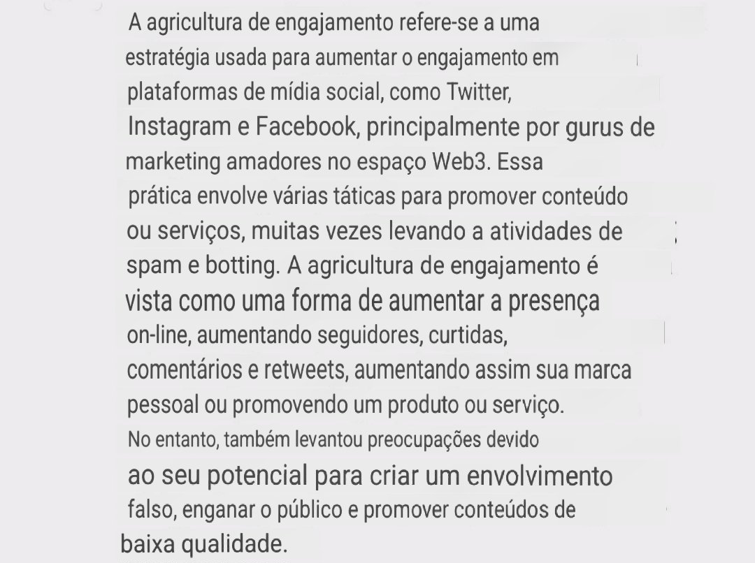 @elonmusk Engagement farming Agricultura de engajamento Versão inglês e português