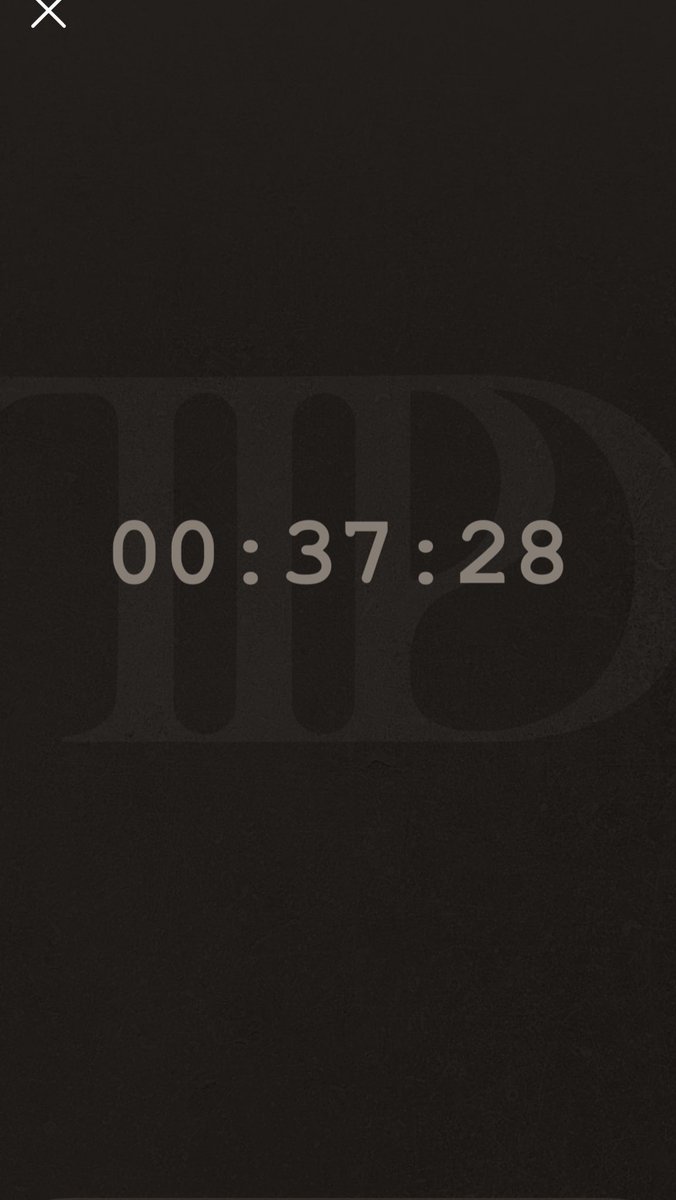 BarbaraEndredy's tweet photo. Okay but could we talk about what the new countdown means??? I’m not gonna survive it #TSTTPD #TaylorSwift https://t.co/xjBFBVHC5E