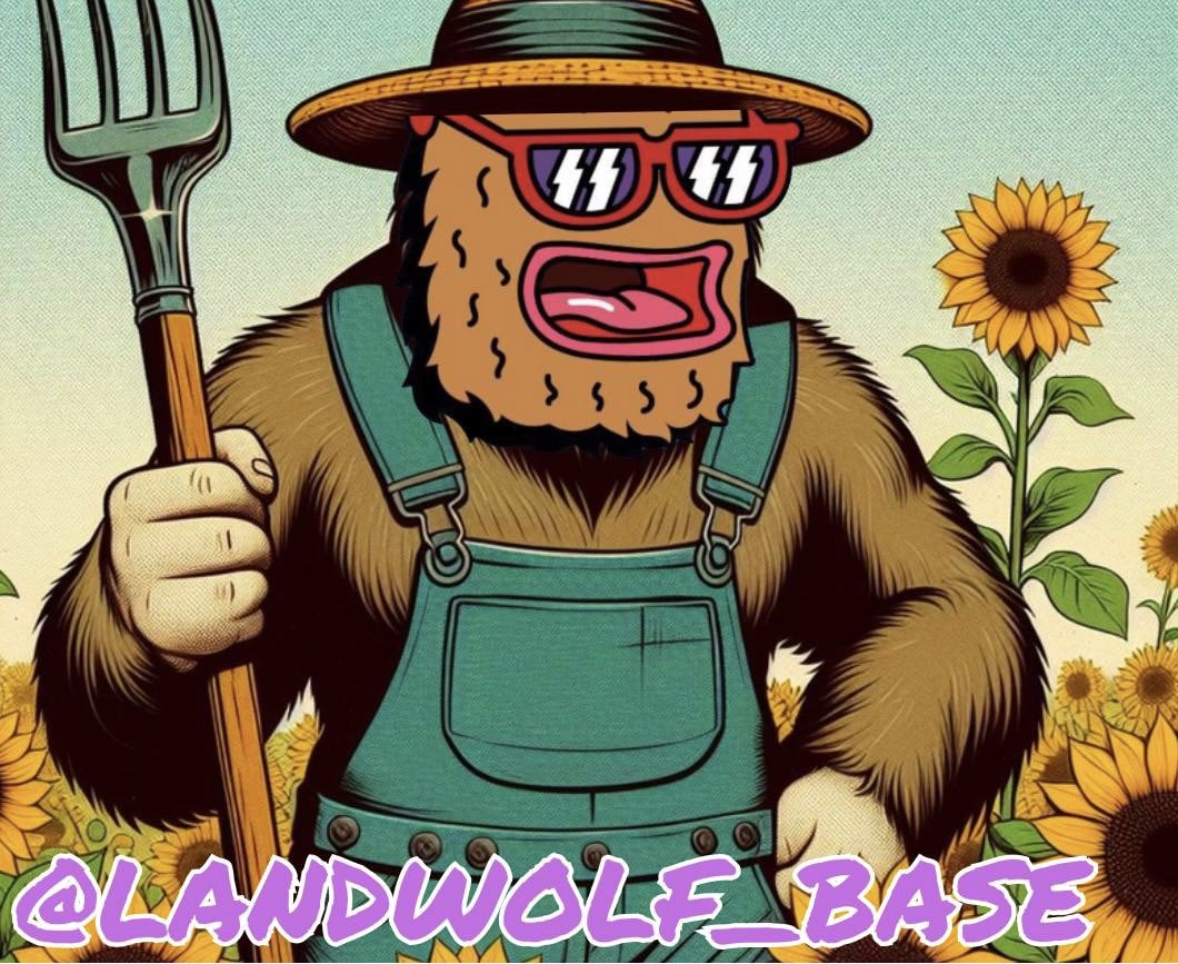 dogeydogecowboy's tweet photo. @elonmusk Don’t mind me, partner. Been farm’n $Wolf on #Base since spring time. 🤠👨🏻‍🌾 https://t.co/8NoBg2DQFJ