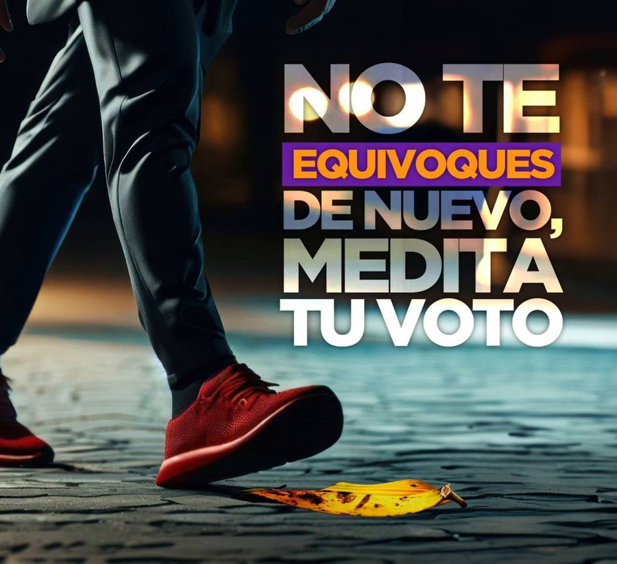 No te equivoques de nuevo, medita tu voto. #11VecesNo #NoesSuizaNoesEuropaEsEcuador