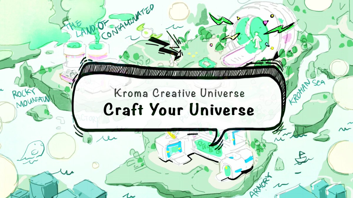 🪐Craft Your Universe!
Connect, Enjoy, and Explore Kroma Creative Universe (KCU)!
Unravel the mysteries and start your adventure for more rewards!

Take a sneak peek at #KCU and stay tuned for more updates.💚

🚀Begin your journey: bit.ly/KCU_EP0

#KromaCreativeUniverse