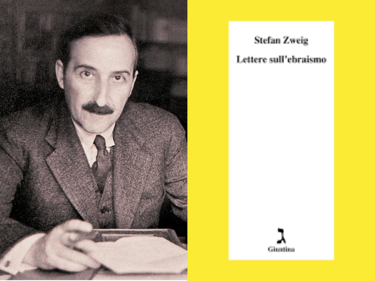 Stefan Zweig, campione di pacifismo e umanesimo, pubblicamente tiepido su ebraismo e lotta all’antisemitismo? Le sue “Lettere sull’ebraismo” (@giuntina1980) dimostrano ben altro coinvolgimento e idee chiarissime. Scrive Giovanni Leti lucialibri.it/2024/04/19/ste… @IlariaPiperno