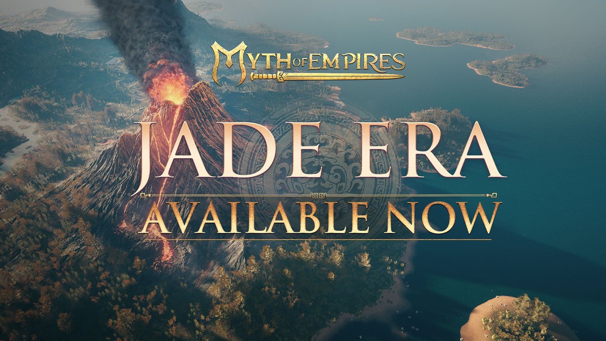 MythOfEmpires's tweet photo. We are celebrating the opening of the brand-new Jade Era Server World! Jade Era is a new server world designed exclusively for NA/EU/OCE/SA players! 

Repost+Comment+and Like this post and get a chance to win 1 MoE Steam Key! 

Winners will be contacted via message on April 27th https://t.co/BwrXoIp6i4