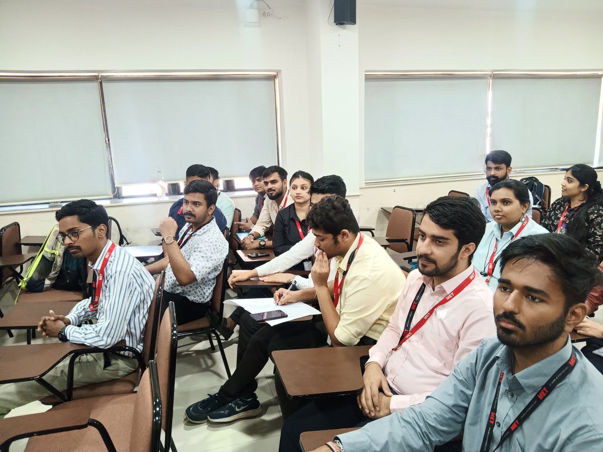 MET IOM’s IIC organised its IIC Calendar Event – ‘Workshop on Prototype / Process Design and Development’ on 12th April 2024 for its MMS Batch 2023-25. The session was conducted by Mr. Rohit Mohite, Assistant Professor, MET Institute of Management.

#LifeatMET #BeingMETizen